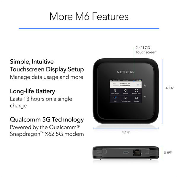 Bild på 5G AXE3600 WiFi 6 Mobile Router (MR6150)